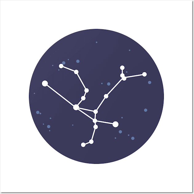 Andromeda Constellation Wall Art by aglomeradesign